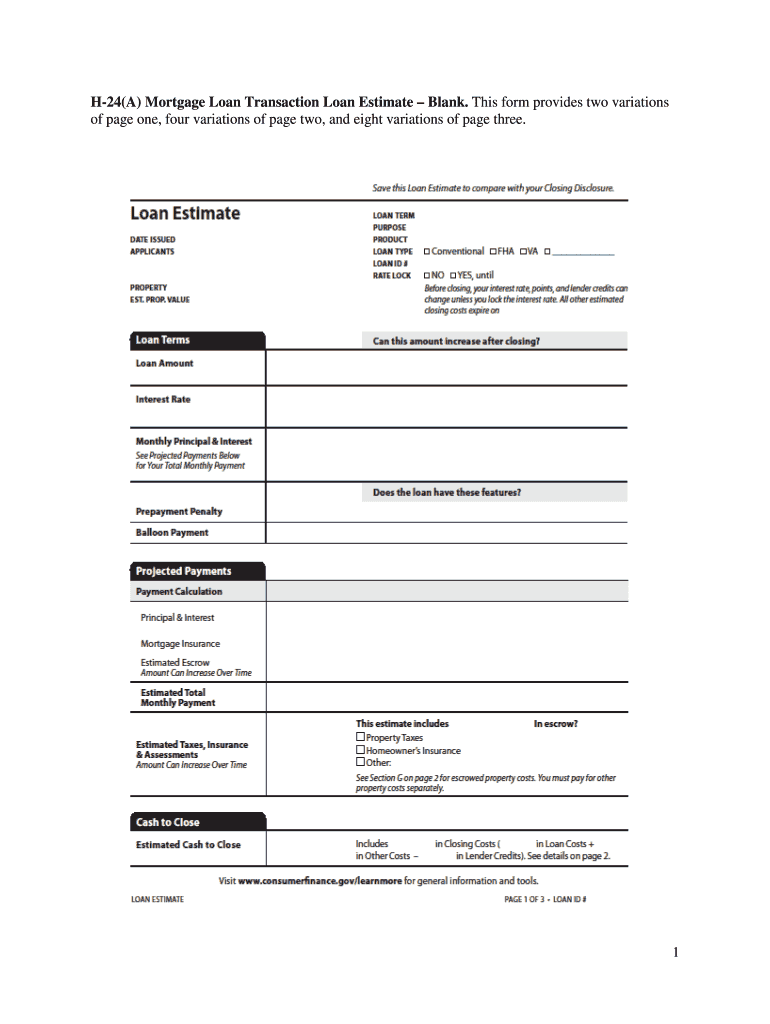 24 Mortgage  Form