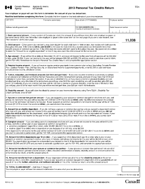 Td12013 Form