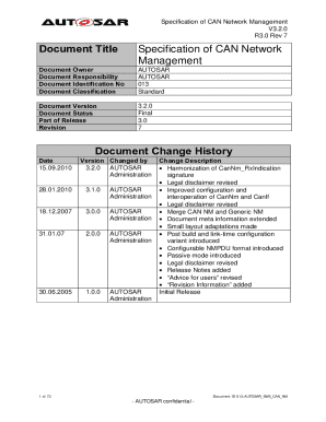 Autosar Network Management PPT  Form