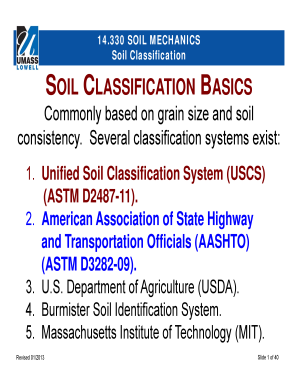 Soil Classification PPT  Form