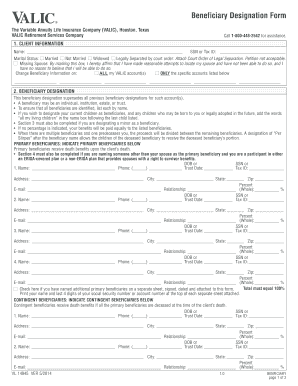 Valic Death Claim Form