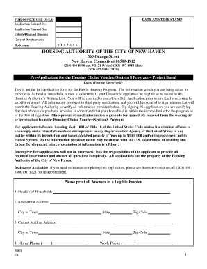 Section 8 Printable Application 2010