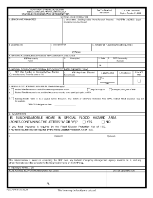 Fema Form