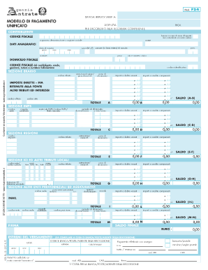 F24 Editabile Form