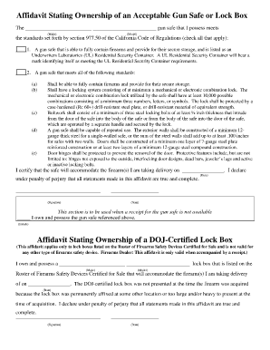 Arms Licence Affidavit Format