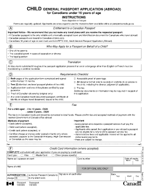 Application for Abroad Form