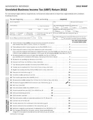 Minnesota Tax Form M4np