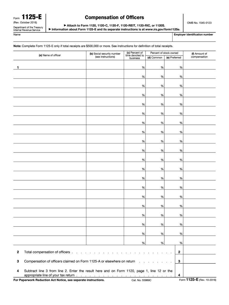  1125 E Form 2011