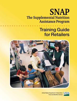 Snap Retailer Training Guide  Form