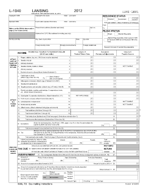 L 1040  Form