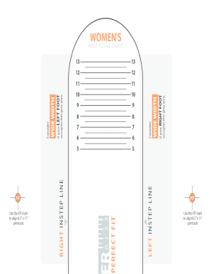 Payless Toddler Shoe Size Chart  Form