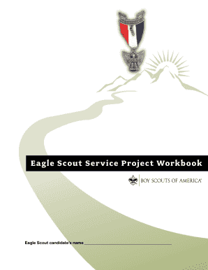Eagle Scout Service Project Workbook Squarespace  Form