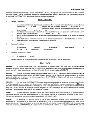 Contrato De Arrendamiento Florida  Form