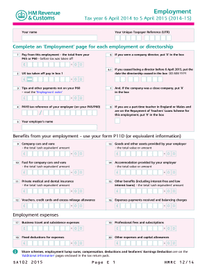  Sa102 Form 2015