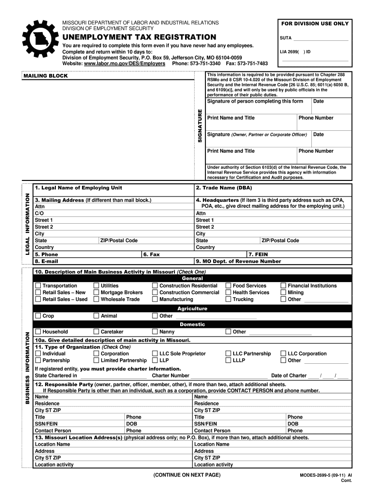  Modes 2699 5  Form 2011