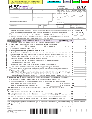 Fillable Hez  Form