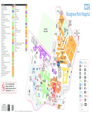 Musgrove Park Hospital Map  Form