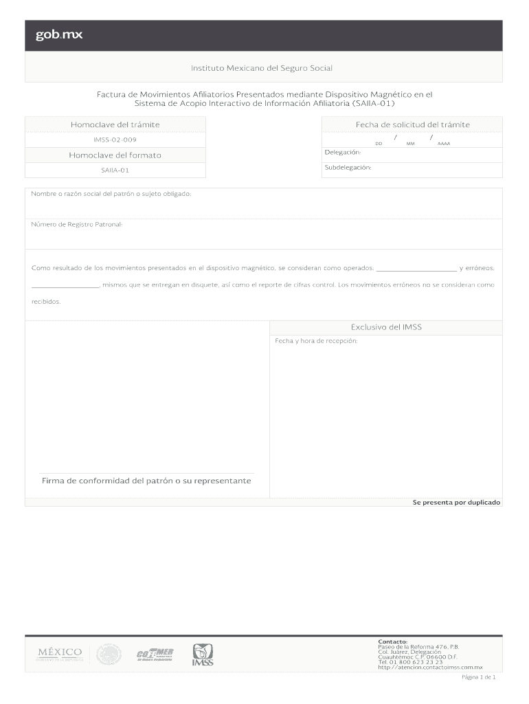 Saiia Editable  Form