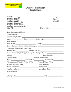 Employment Form