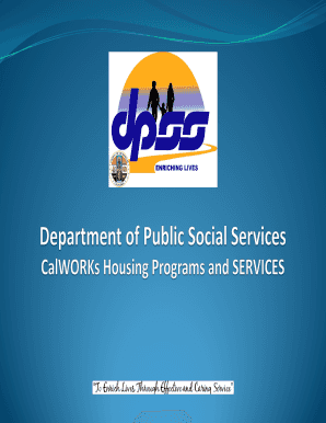 Dpss Homeless Assistance Application  Form