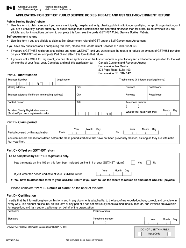  Gst66 Form 2000