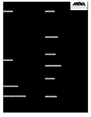 Taa Rental Application PDF  Form