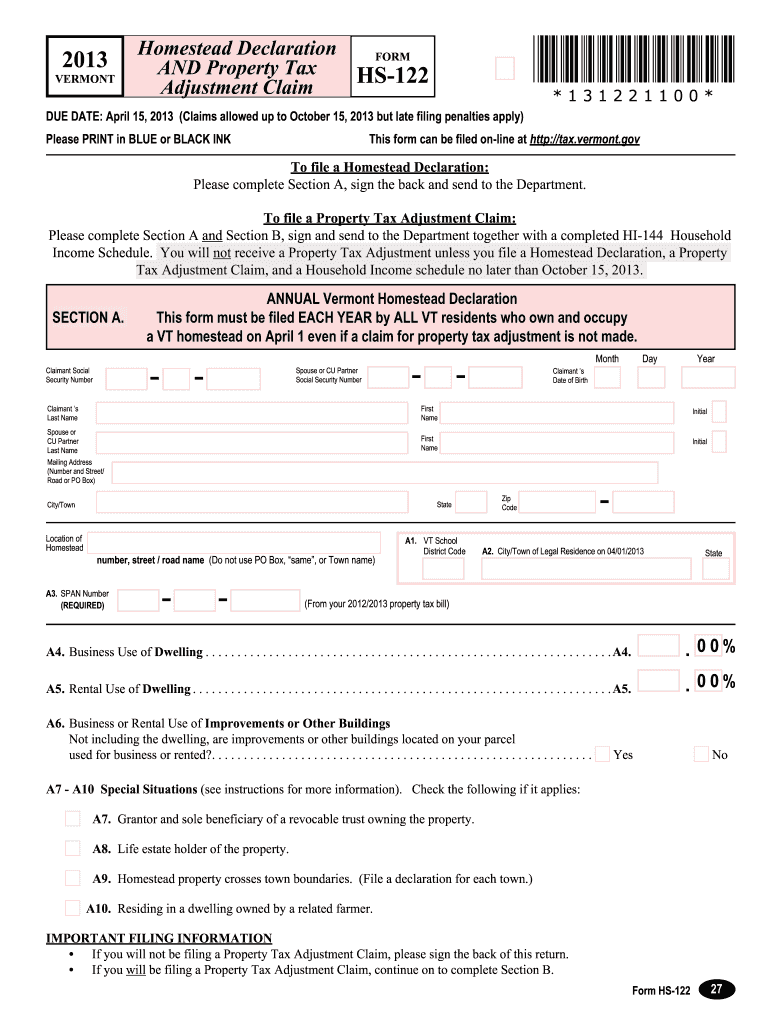  How Much Can I Save Hs 122 Section B Form 2020