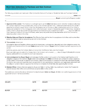 Blank Contract Addendum Fl  Form