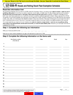 St556 Form