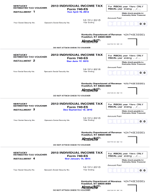 Ky Estimated Tax Payments Form