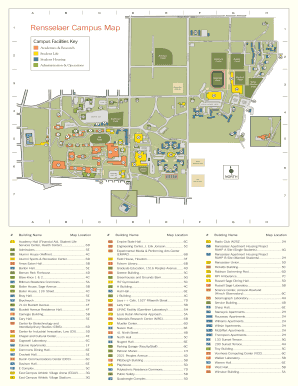Rpi Campus Map  Form
