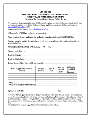 Vfs Dubai  Form