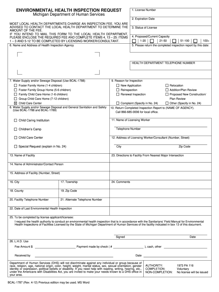 Bcal 1788cwl  Form