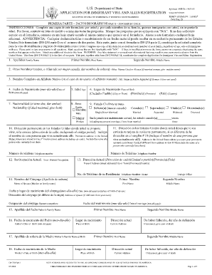 Ds 160 Form PDF - Fill Out and Sign Printable PDF Template | signNow