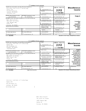 Tax Form for Royalities