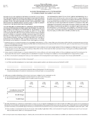 Printable Michigan Uia Form 6347