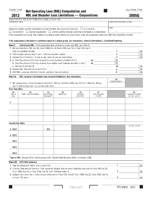 Form 3805q California Fillable