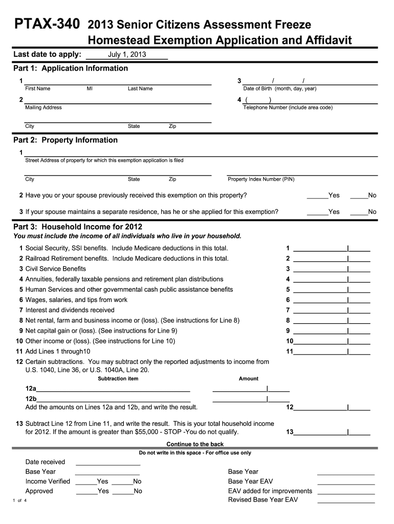  Ptax 340 Form 2020