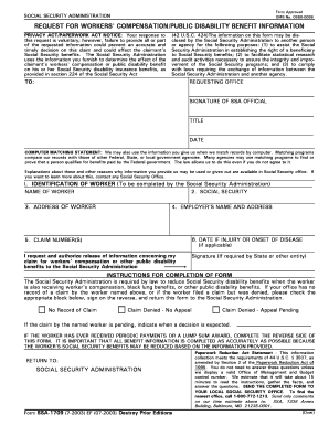 Ssa 1709  Form