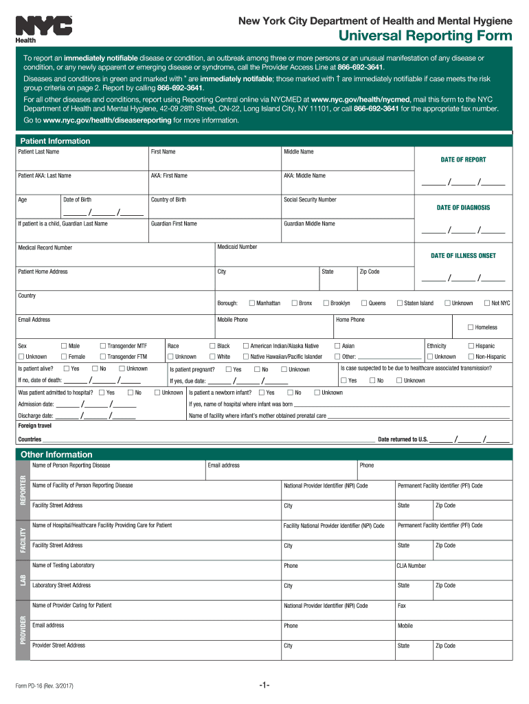 New York Travel Form Online