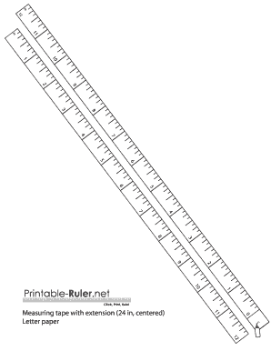 Online Measuring Tape  Form