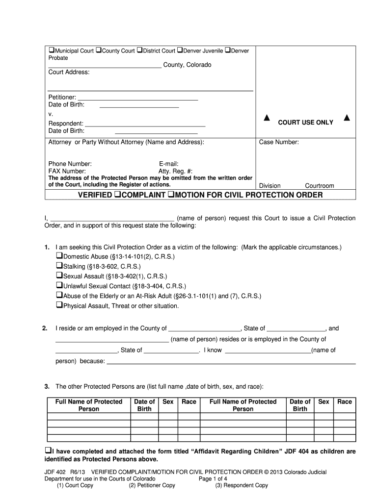 Jdf 402  Form