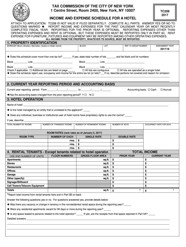  Tax Commission Expense  Form 2017
