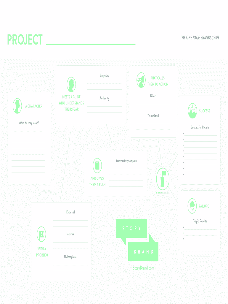 Storybrand Framework PDF  Form