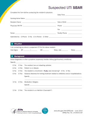 Survey User&#039;s Guide Nursing Home Survey on Patient AHRQ Ahrq  Form