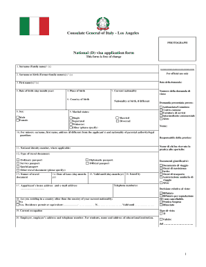 Surname Family Name X Conslosangeles Esteri  Form