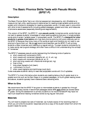 BPST P Complete DOC  Form