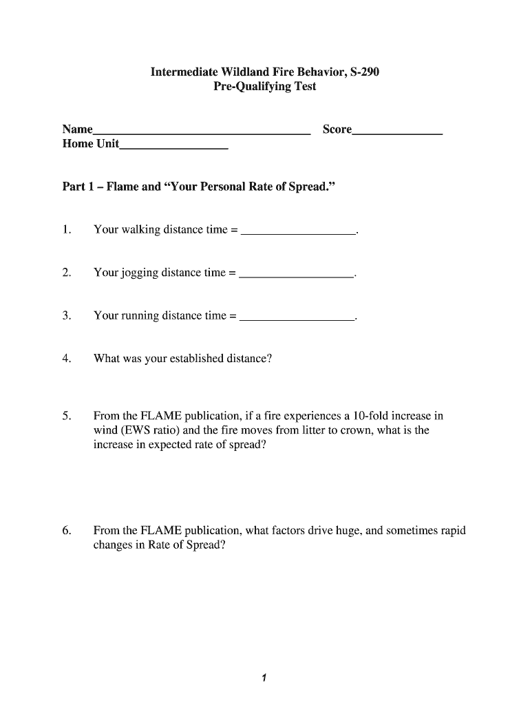 S 290 Final Exam Answer Key  Form