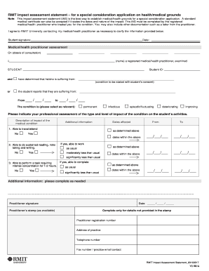  Rmit Impact Assessment Statement 2016