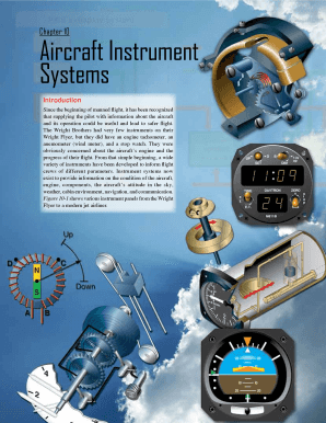 Chapter 10 Aircraft Instrument Systems Faa  Form